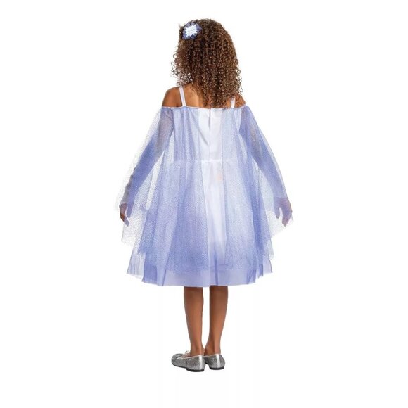 Toddler Girls Disney Frozen Elsa Deluxe Light Up Costume Dress up Size 3T/4T NWT - Picture 2 of 3